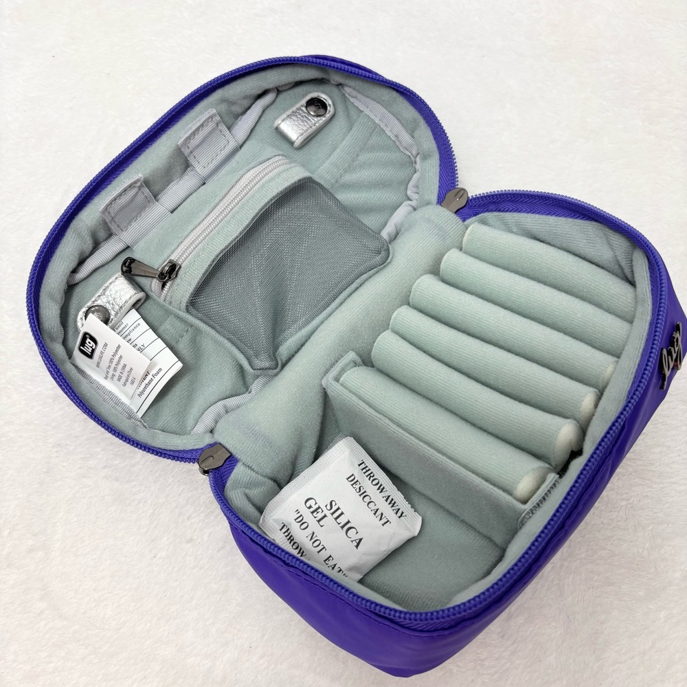lug Purple Travel Jewelry Case - Picture 4 of 8